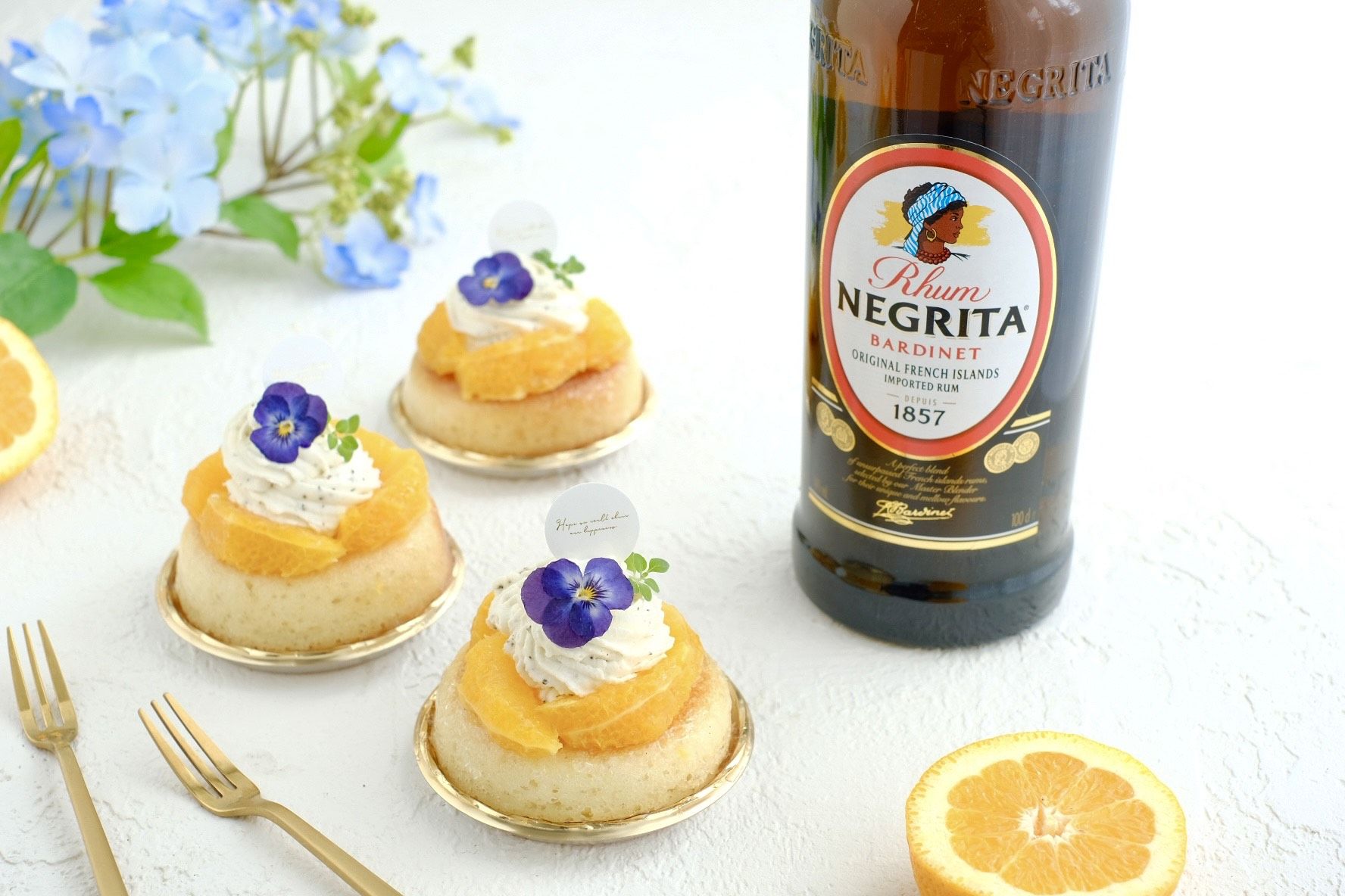 NEGRITAラム酒使用のオレンジサバラン | Taste France Magazine