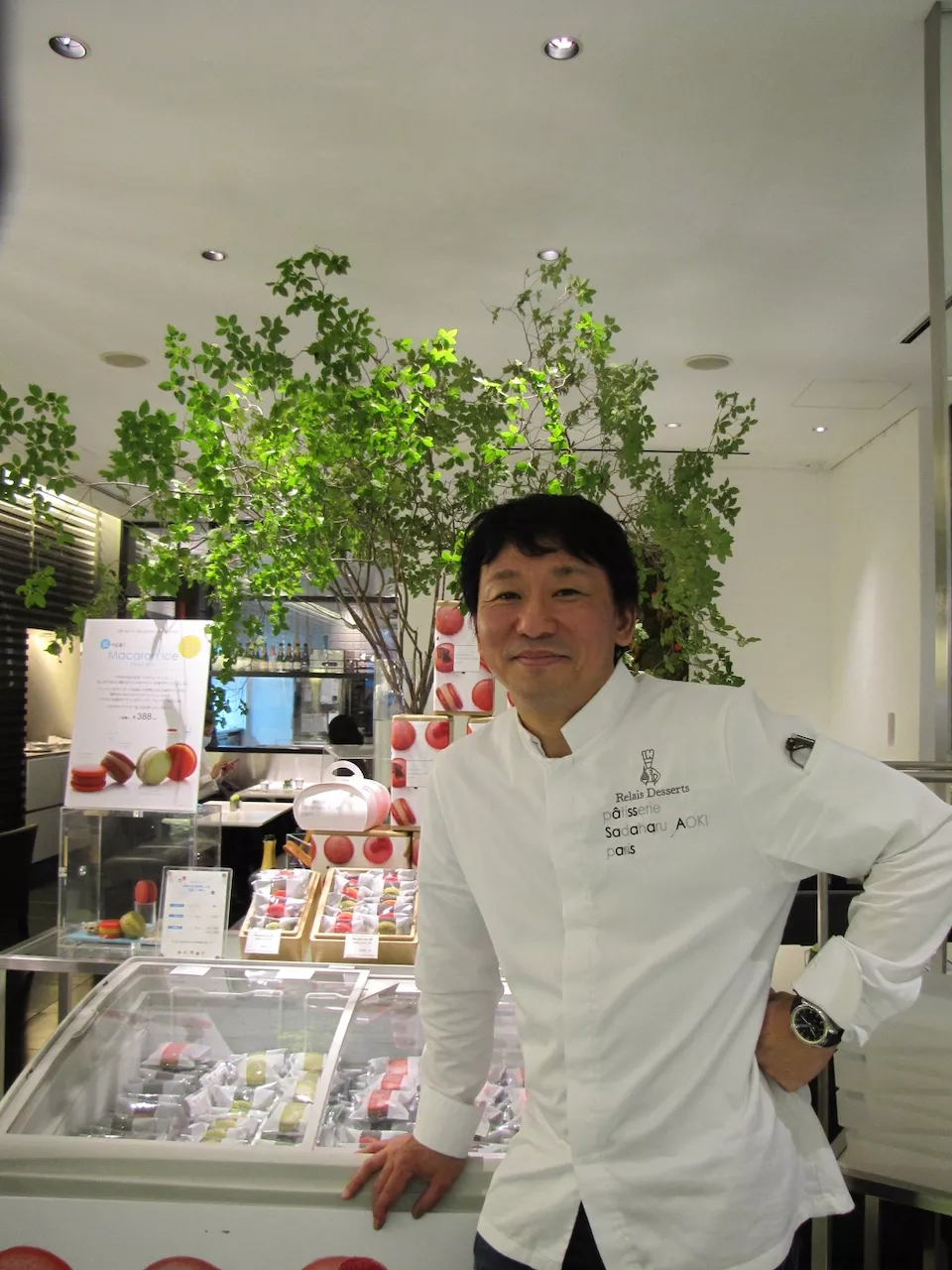パティスリー・サダハル・アオキ・パリ　青木氏