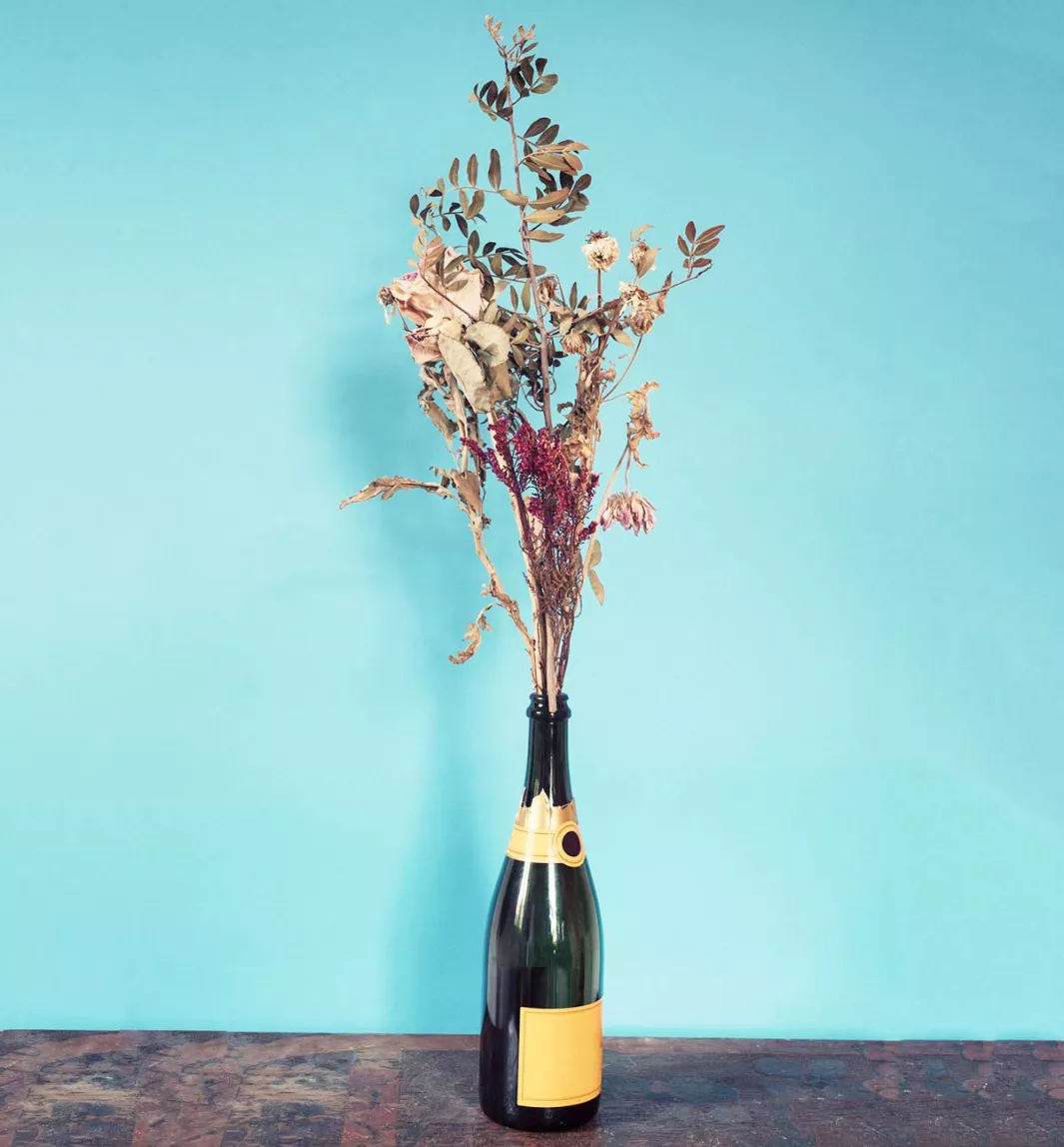 Champagne bottle