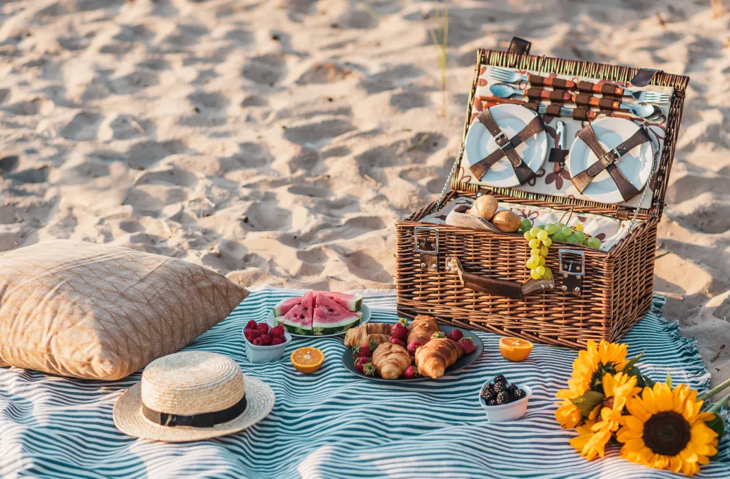 Picnic en la playa