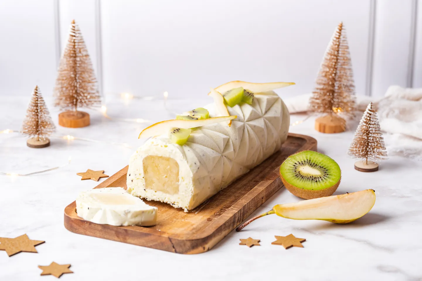 Kiwi Buche de Noël
