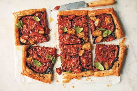 Tomato Tapenade Tart