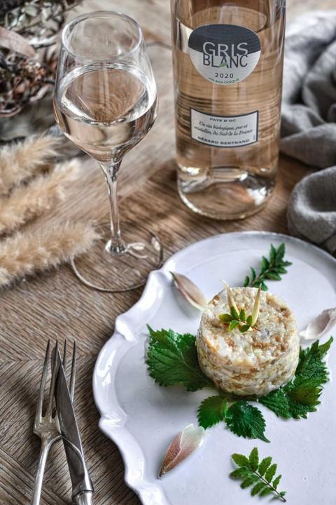 White Fish and Umeboshi Tartare Style