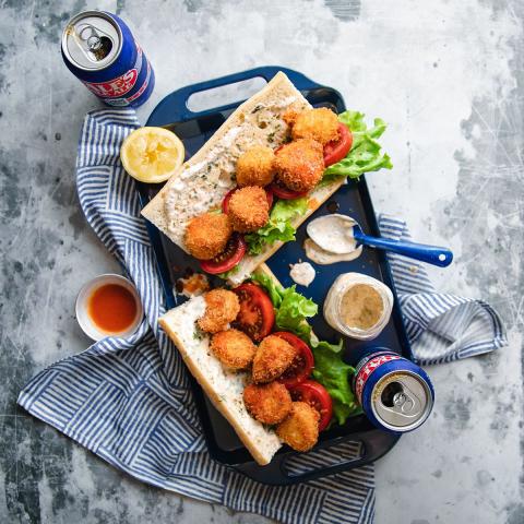 Scallop Po’boys