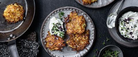 Kartoffel-Käse-Rösti