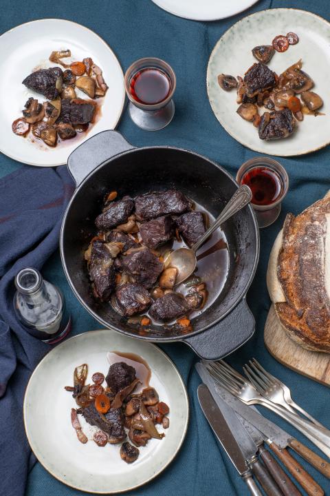Beef Bourguignon