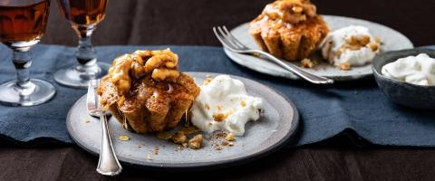 Pain d’épice mit Grenobler Walnüssen und Armagnac