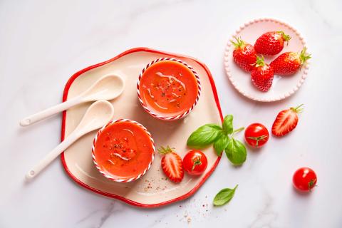 Strawberry Gazpacho