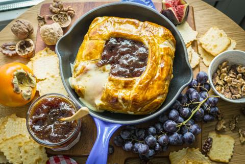 Baked Brie en Croûte 