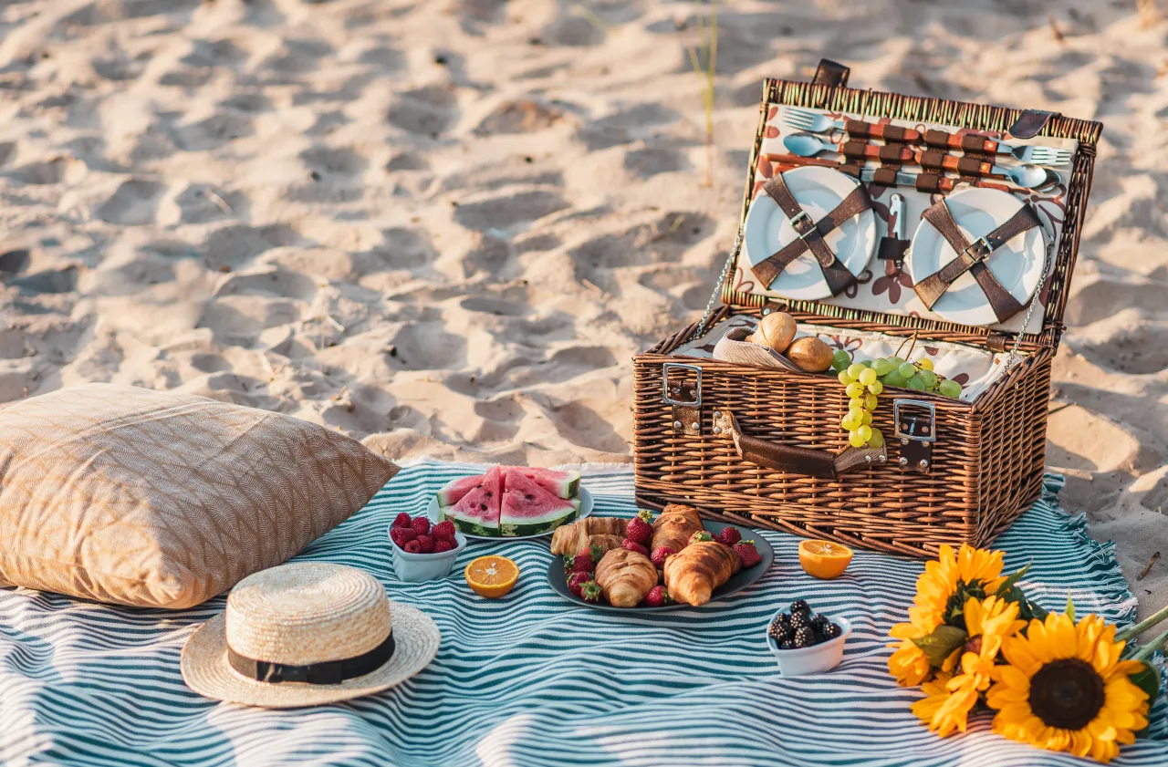 Picnic en la playa