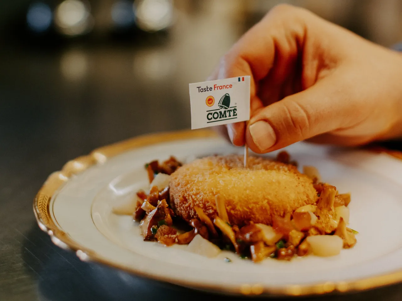 Croquette au Comté