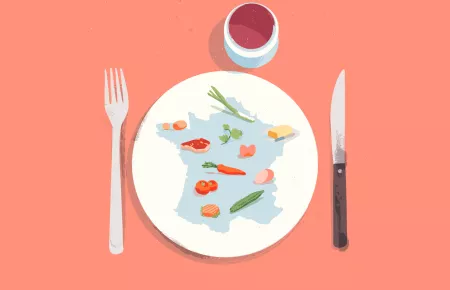 The gastronomic meal of the French