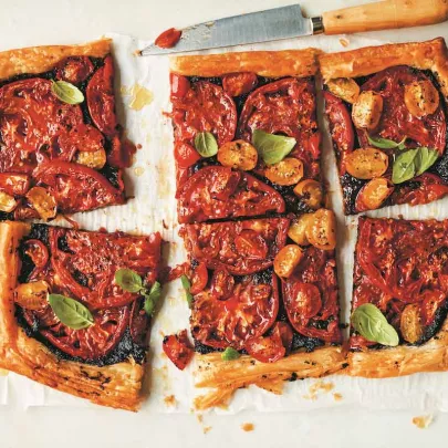 Tomato Tapenade Tart
