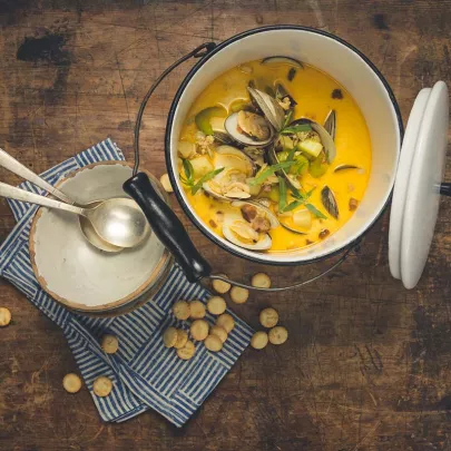 Heavy Cream Clam Chowder