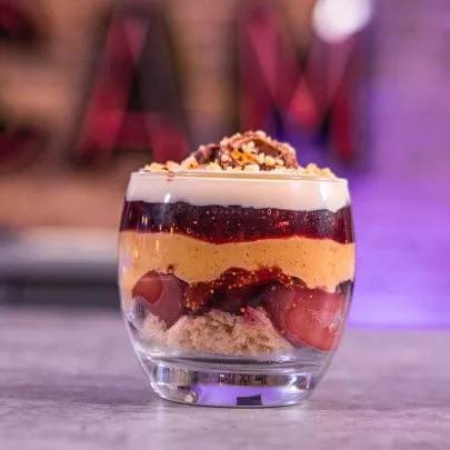  Wine Poached Fruit and Spiced Brioche 