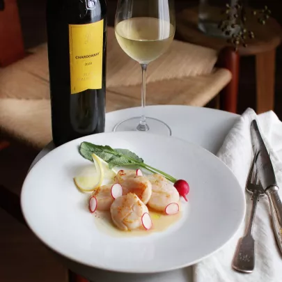 Sautéed Scallops with Lemon Butter