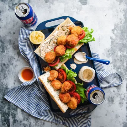 Scallop Po’boys