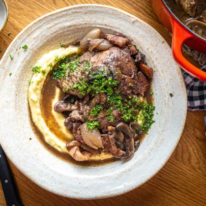 Coq au vin 