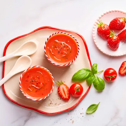 Strawberry Gazpacho