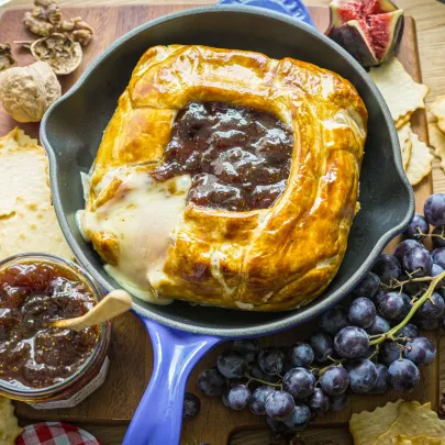 Baked Brie en Croûte 