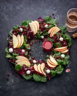 Wintersalat mit HoneyCrunch® Äpfeln