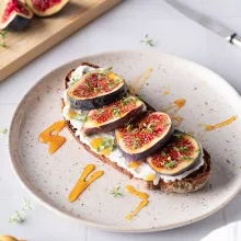 Fig and Goat Cheese Toast 
