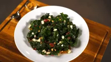 TFM_Sauteed Spinach and Duck